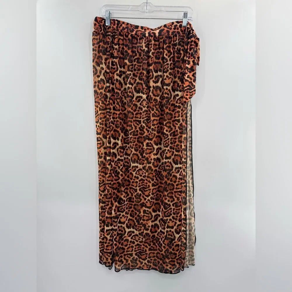3For$20 SwimSuit Animal Print Cover Up NWOT size Large